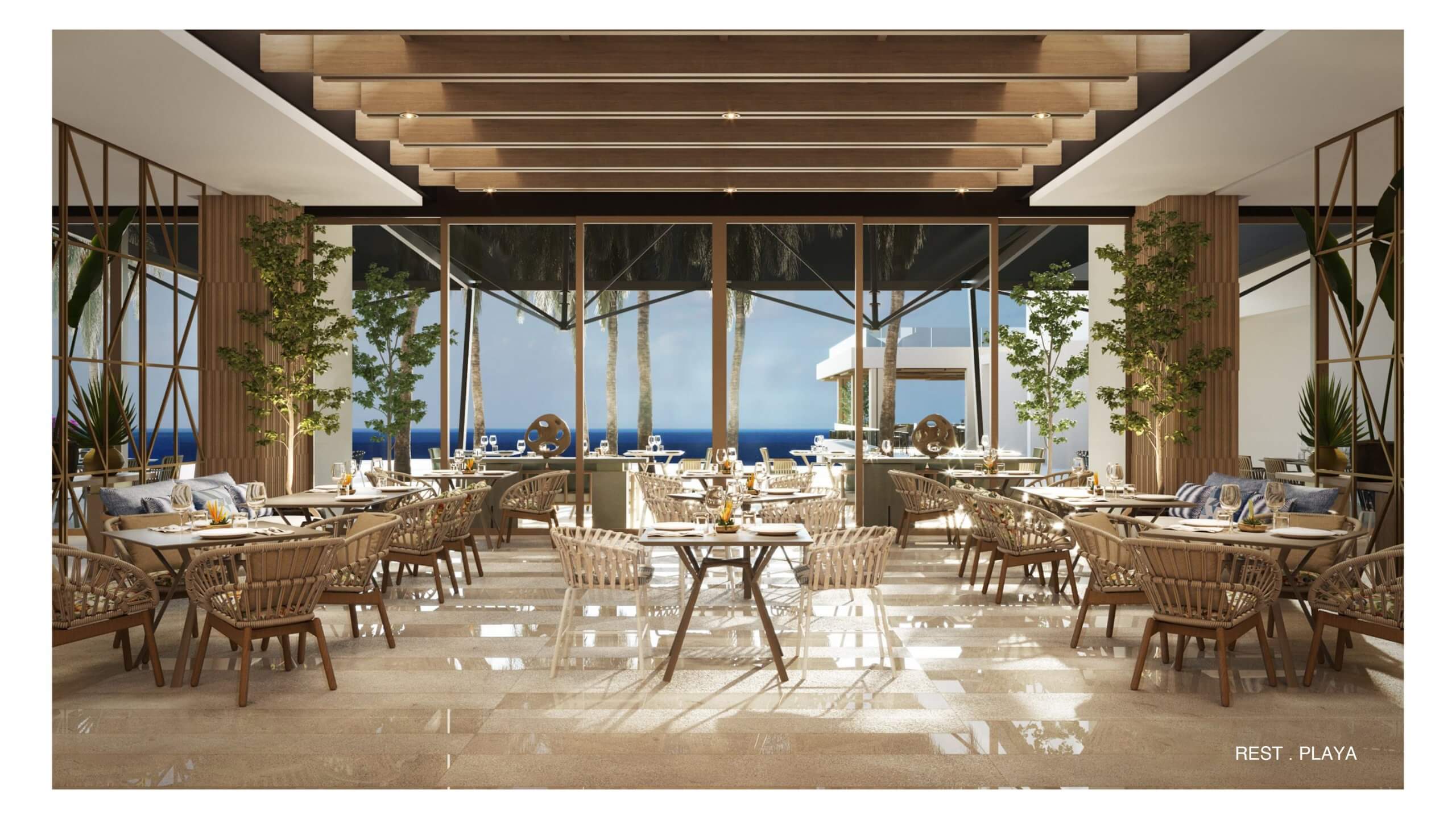Pool area